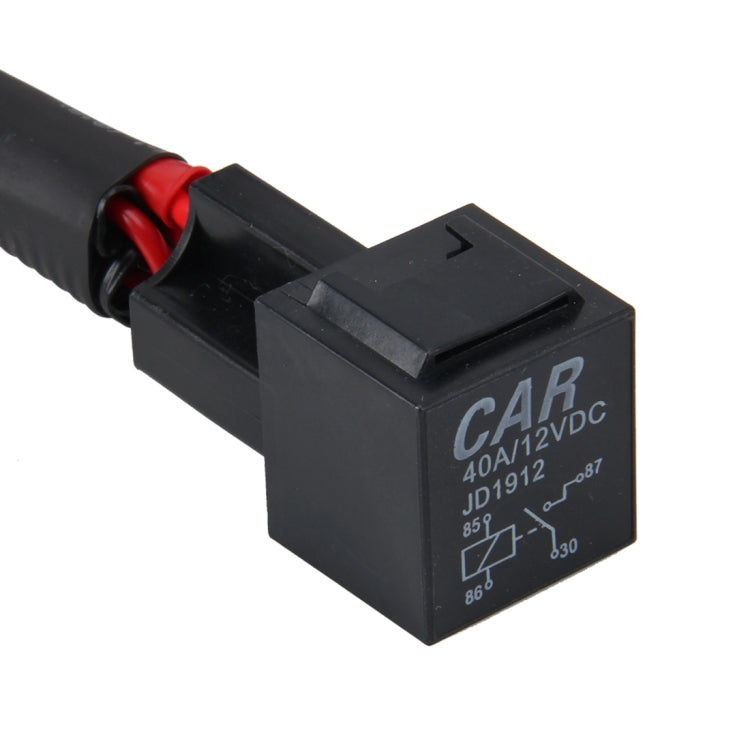 DC 12V 40A 9005 หลอดไฟเสริมสร้างกลุ่มสาย HID Xenon Controller สายรีเลย์สายไฟ, 9005