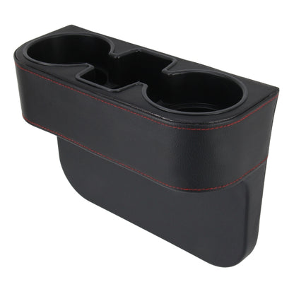 รถ Seat รอยแยกกล่องเก็บถ้วยผู้ถือเครื่องดื่ม Auto Pocket จัดเก็บสำหรับโทรศัพท์ Pad เหรียญกรณีอุปกรณ์เสริมในรถยนต์, Black, Grey, Khaki, Brown