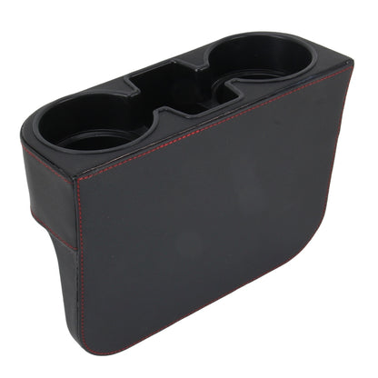 รถ Seat รอยแยกกล่องเก็บถ้วยผู้ถือเครื่องดื่ม Auto Pocket จัดเก็บสำหรับโทรศัพท์ Pad เหรียญกรณีอุปกรณ์เสริมในรถยนต์, Black, Grey, Khaki, Brown