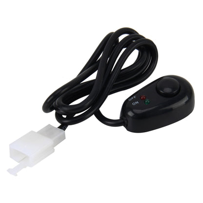 รถบรรทุกรถยนต์สวิทช์สลับสวิตช์ไฟ 3Pins DC12/24V รถ Auto Universal DIY 3 PIN DROP-รูปสวิทช์ OFF-ON ปุ่มกดพร้อมไฟแสดงสถานะสีแดงและสีเขียว,ความยาวสาย: 90 ซม., Button 3
