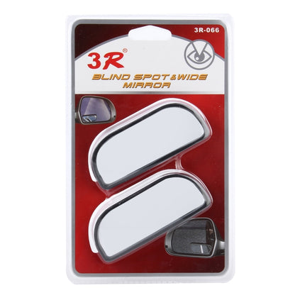 3R-066 2 ชิ้นรถบรรทุกจุดบอดกระจกมองหลังมุมกว้างกระจกจุดบอดจุดบอดและกระจกกว้างขนาด: 8.3 * 3.4 ซม., 3R-066