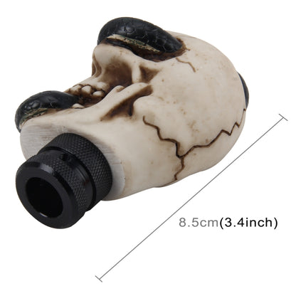 Universal Skull เกียร์รถเกียร์ SHIFT KNOB ดัดแปลงเกียร์รถเกียร์ SHIFT KNOB เกียร์อัตโนมัติ SHIFT LEVER KNOB เรซิ่นเกียร์, Skull Head Shape 9, Skull Head Shape 7, Skull Head Shape 6