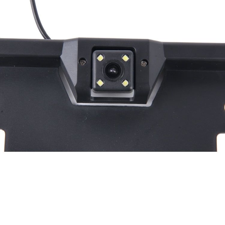 JX-9488 720 × 540 พิกเซลที่มีประสิทธิภาพ NTSC 60HZ CMOS II กล้องมองหลังรถยนต์กันน้ำอเนกประสงค์พร้อมหลอดไฟ LED 4LED 2W 80LM 5000K, DC 12V, ความยาวสายไฟ: 4 ม., with LED
