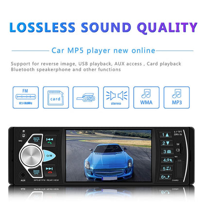 SWM-4022D HD 4.1 นิ้ว 12V เครื่องรับวิทยุในรถยนต์สากลเครื่องเล่น MP5, รองรับ FM และ Bluetooth และการ์ด TF พร้อมรีโมทคอนโทรล, SWM-4022D