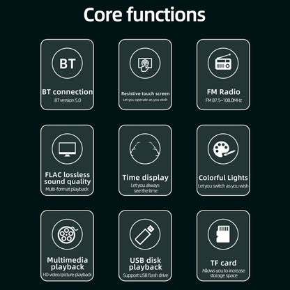SWM-7805C หน้าจอสัมผัสขนาด 4.1 นิ้วเครื่องรับวิทยุในรถยนต์อเนกประสงค์เครื่องเล่น MP5 รองรับ FM และ Bluetooth และการ์ด TF พร้อมรีโมทคอนโทรล, SWM-7805C
