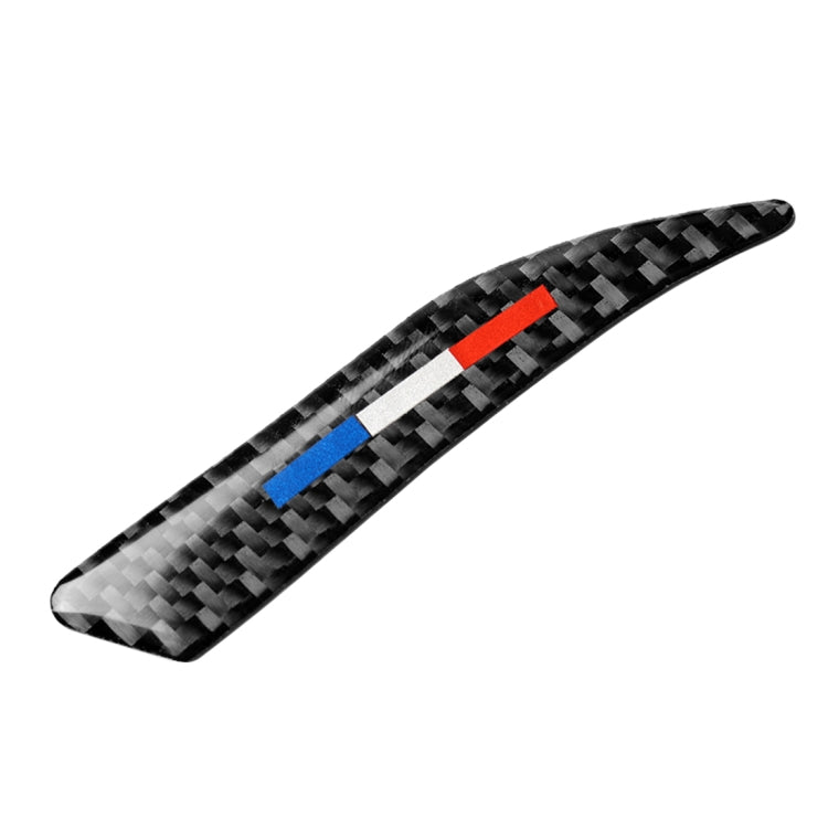 4 PCS รถ USA สีคาร์บอนไฟเบอร์กระจกมองหลังสติกเกอร์ตกแต่งสำหรับ Ford Mustang 2015-2017, Rearview Mirror