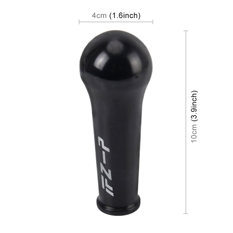 Universal รถดัดแปลง Shifter Lever Cover Manual เกียร์อัตโนมัติ Shift Knob, ขนาด: 10*4 ซม