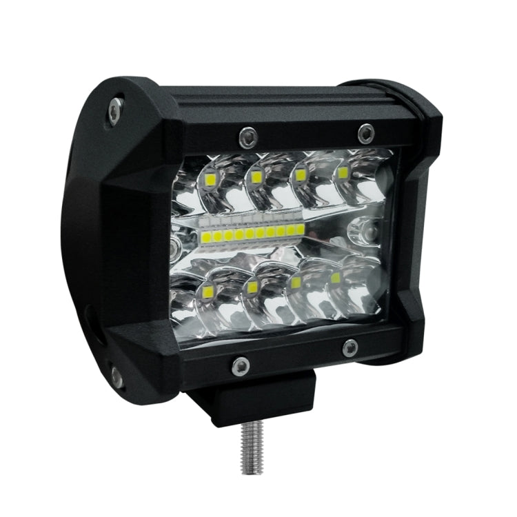 4 นิ้ว 15W 1500LM LED Strip โคมไฟทำงาน Refit Off-road ไฟรถยนต์หลังคา Strip Light, 4 inch 60W