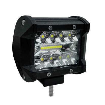 4 นิ้ว 15W 1500LM LED Strip โคมไฟทำงาน Refit Off-road ไฟรถยนต์หลังคา Strip Light, 4 inch 60W