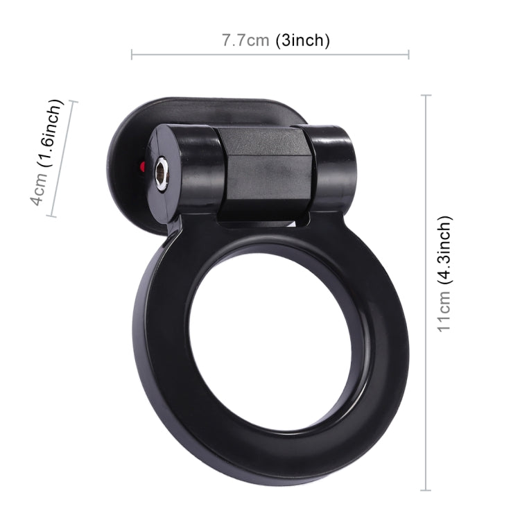 รถบรรทุกกันชนรอบ TOW Hook แหวนกาวสติ๊กเกอร์ตกแต่งภายนอก