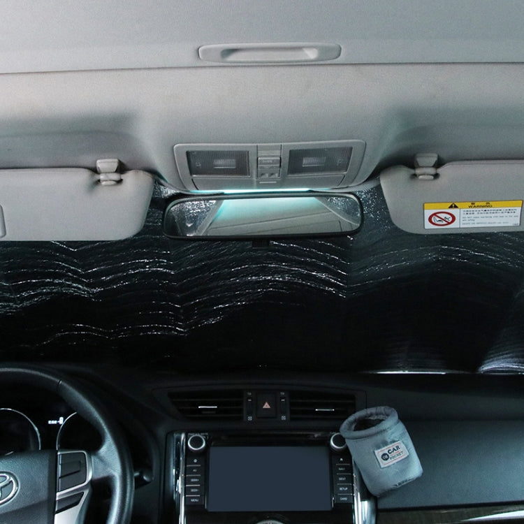 SUV ม่านบังแดดกระจกรถยนต์บังแดดบังแดดหน้าต่างด้านหน้าบังแดดป้องกันรังสียูวีขนาด: 140 x 75 ซม., 140*75cm