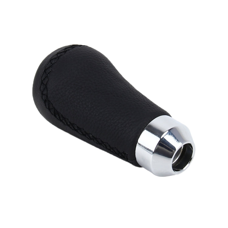 Universal รถดัดแปลง Shifter หนังสีดำ LEVER Manual 5 เกียร์เปลี่ยนเกียร์ KNOB, 5-Speed Gear Shift Knob