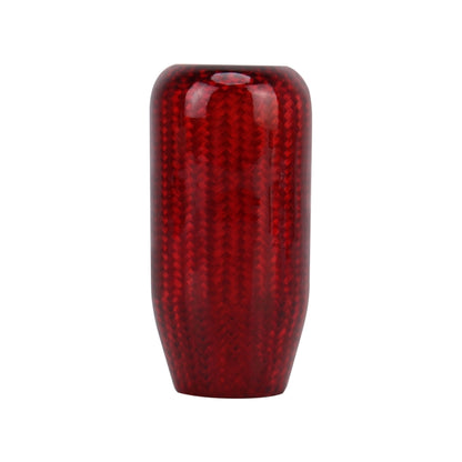 Universal รถ Shifter Cover Manual อัตโนมัติคาร์บอนไฟเบอร์เกียร์ Shift Knob, Gear Shift Knob