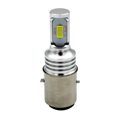 H6/BA20D 1000LM 72W 6000K แสงสีขาว 2-LED 3570 หลอดไฟหน้ารถจักรยานยนต์ DC 12-24V, H6/BA20D
