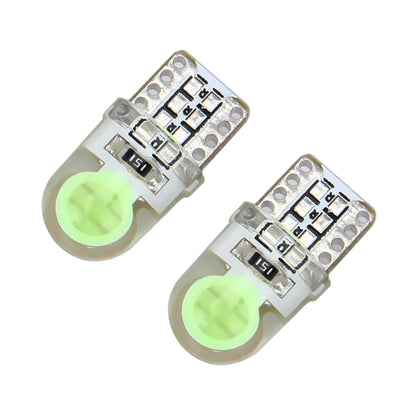 10 ชิ้น T10 W5W DC 12 โวลต์ 1 วัตต์ 60LM รถกวาดล้างไฟ LED โคมไฟเครื่องหมายพร้อมตัวถอดรหัส, Blue Light, White Light