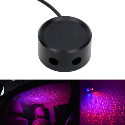 ตกแต่งเพดานหลังคารถ 5V สีแดงสีเขียว LED Star Night Lights โปรเจคเตอร์บรรยากาศ Galaxy โคมไฟ, Red Green, Red Blue