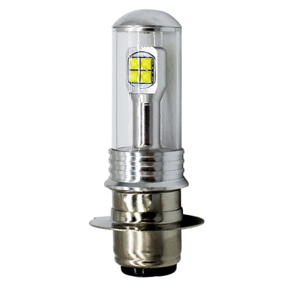 ไฟหน้ารถจักรยานยนต์ 750LM 6000K สีขาว H6M/P15D 40W 8-LED Bulbs, DC 12-24V, H6M/P15D