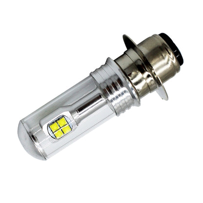ไฟหน้ารถจักรยานยนต์ 750LM 6000K สีขาว H6M/P15D 40W 8-LED Bulbs, DC 12-24V, H6M/P15D