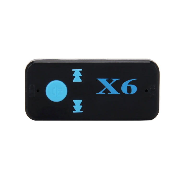HQX6 รถบลูทูธ V4.1 เครื่องเล่นเพลงอะแดปเตอร์รับสัญญาณไร้สายแฮนด์ฟรีและ TF Card และ USB Charge, HQX6