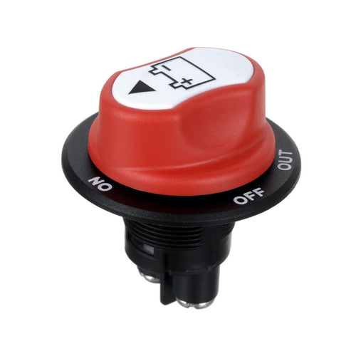 Jtron เปิด/ปิดสวิตช์แบตเตอรี่รถยนต์สวิตช์แบตเตอรี่รถยนต์ MAX DC 50V 50A ต่อ 75A INT ใช้สำหรับรถยนต์/รถออฟโรด/รถบรรทุก, DC 50V 50A