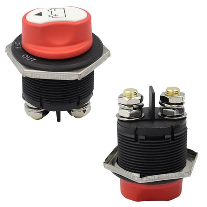 Jtron เปิด/ปิดสวิตช์แบตเตอรี่รถยนต์รถแบตเตอรี่สวิตช์หลัก MAX DC 32V 200A ต่อ 300A INT ใช้สำหรับรถยนต์/รถออฟโรด/รถบรรทุก, DC 32V 200A