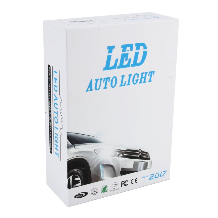 2 ชิ้น 9012 26 วัตต์ 2250LM ไฟหน้ารถ LED ไฟอัตโนมัติฟังก์ชัน CANBUS ในตัว (แสงสีขาว, แสงสีเหลือง, แสงสีขาวนวล), DC 9-16V, 9012