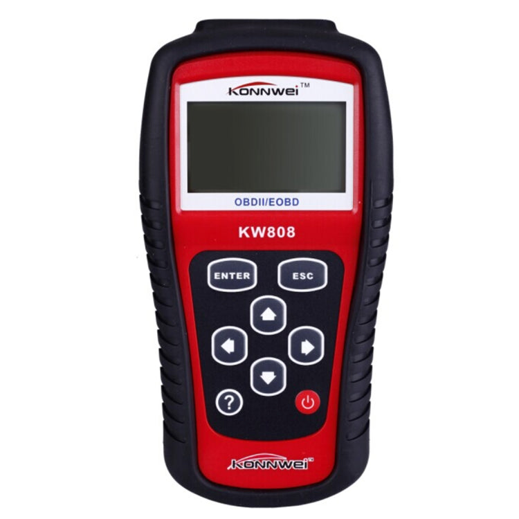 KONNWEI KW808 EOBD/OBDII รถ Auto Diagnostic Scan เครื่องมือเครื่องอ่านรหัสเครื่องสแกนเนอร์ Auto Scan อะแดปเตอร์เครื่องมือสแกน (สามารถตรวจจับ 12 V รถเบนซิน), KW808