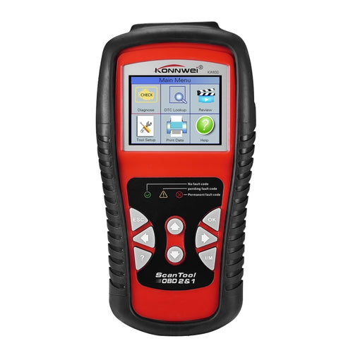 KONNWEI KW830 OBDII / CAN เครื่องมือสแกนวินิจฉัยรถยนต์อัตโนมัติเครื่องมือสแกนอะแดปเตอร์สแกนอัตโนมัติรองรับ 8 ภาษาและ 6 โปรโตคอล (สามารถตรวจจับแบตเตอรี่และแรงดันไฟฟ้าได้ ตรวจจับเฉพาะรถเบนซิน 12V), KW830