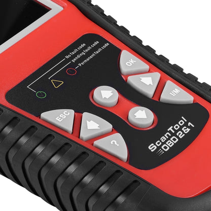 KONNWEI KW830 OBDII / CAN เครื่องมือสแกนวินิจฉัยรถยนต์อัตโนมัติเครื่องมือสแกนอะแดปเตอร์สแกนอัตโนมัติรองรับ 8 ภาษาและ 6 โปรโตคอล (สามารถตรวจจับแบตเตอรี่และแรงดันไฟฟ้าได้ ตรวจจับเฉพาะรถเบนซิน 12V), KW830