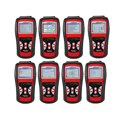 KONNWEI KW830 OBDII / CAN เครื่องมือสแกนวินิจฉัยรถยนต์อัตโนมัติเครื่องมือสแกนอะแดปเตอร์สแกนอัตโนมัติรองรับ 8 ภาษาและ 6 โปรโตคอล (สามารถตรวจจับแบตเตอรี่และแรงดันไฟฟ้าได้ ตรวจจับเฉพาะรถเบนซิน 12V), KW830