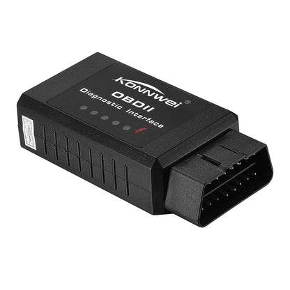 KONNWEI KW910 โทรศัพท์ Android โดยเฉพาะเครื่องมือสแกนวินิจฉัยรถยนต์ OBDII Auto Scan Adapter เครื่องมือสแกนรองรับ 6 โปรโตคอล (สามารถตรวจจับรถเบนซิน 12V เท่านั้น), KW910