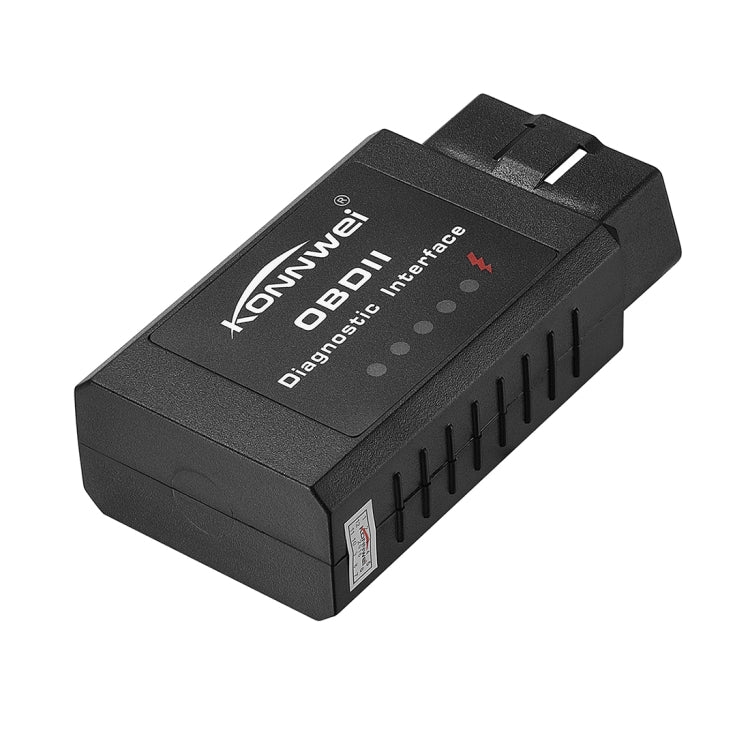 KONNWEI KW910 โทรศัพท์ Android โดยเฉพาะเครื่องมือสแกนวินิจฉัยรถยนต์ OBDII Auto Scan Adapter เครื่องมือสแกนรองรับ 6 โปรโตคอล (สามารถตรวจจับรถเบนซิน 12V เท่านั้น), KW910
