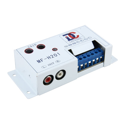 ลำโพงเสียงรถยนต์ระดับ Converter สูง VF หมุนต่ำ VF Auto รถสูงต่ำ Impedance Converter อะแดปเตอร์ลำโพงสาย RCA, High VF Rotates Low VF