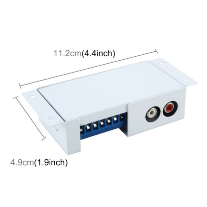 ลำโพงเสียงรถยนต์ระดับ Converter สูง VF หมุนต่ำ VF Auto รถสูงต่ำ Impedance Converter อะแดปเตอร์ลำโพงสาย RCA, High VF Rotates Low VF