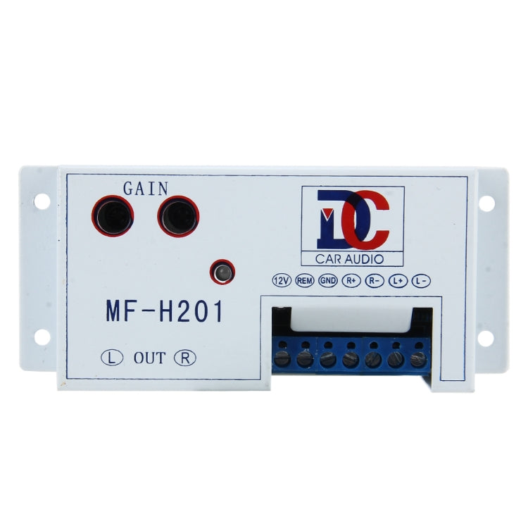 ลำโพงเสียงรถยนต์ระดับ Converter สูง VF หมุนต่ำ VF Auto รถสูงต่ำ Impedance Converter อะแดปเตอร์ลำโพงสาย RCA, High VF Rotates Low VF