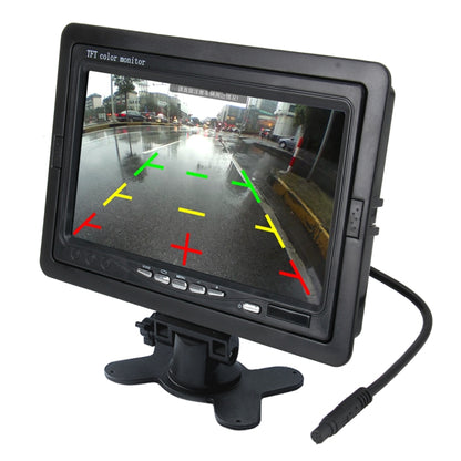 จอภาพสี TFT LCD ขนาด 7 นิ้ว จอภาพสี TFT LCD Full Color พร้อมรีโมทคอนโทรล สำหรับ VCD / DVD / GPS / CAMERA, 7 inch