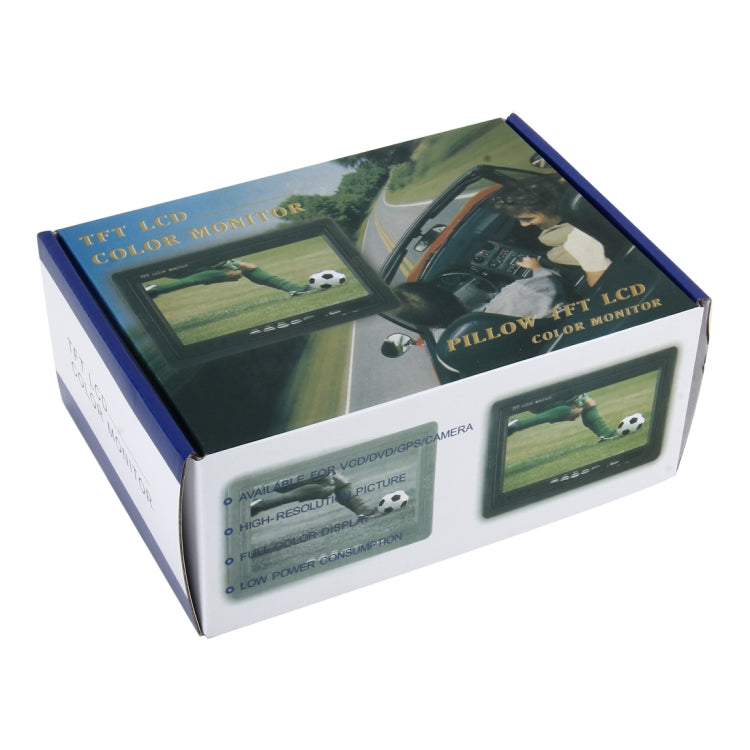 จอภาพสี TFT LCD ขนาด 7 นิ้ว จอภาพสี TFT LCD Full Color พร้อมรีโมทคอนโทรล สำหรับ VCD / DVD / GPS / CAMERA, 7 inch