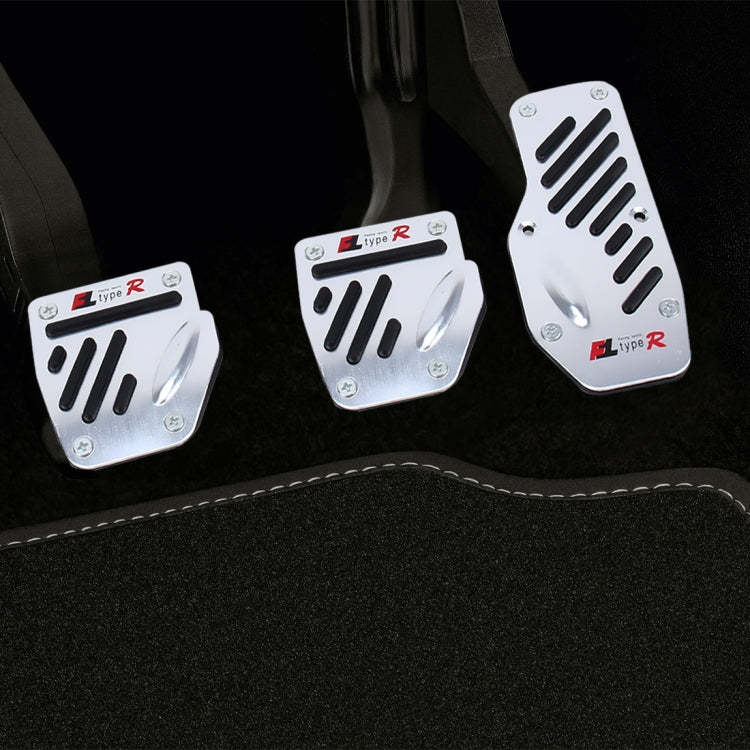 CS-321 3 in 1 Non-Slip Manual รถบรรทุกเหยียบเท้าเบรคชุดฝาครอบ