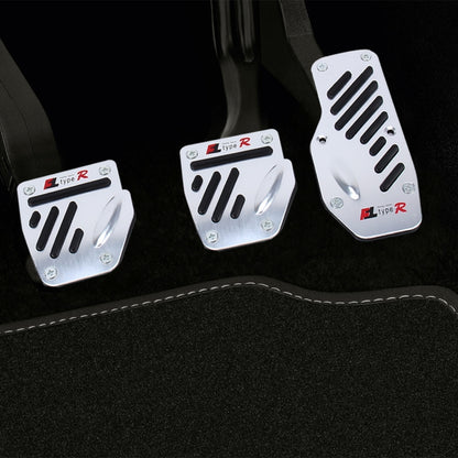 CS-321 3 in 1 Non-Slip Manual รถบรรทุกเหยียบเท้าเบรคชุดฝาครอบ