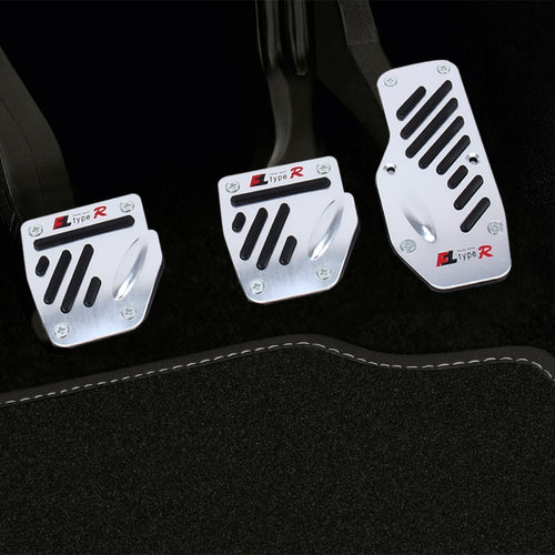 CS-321 3 in 1 Non-Slip Manual รถบรรทุกเหยียบเท้าเบรคชุดฝาครอบ