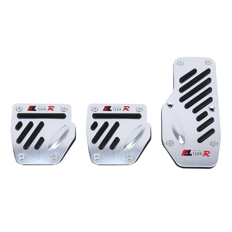 CS-321 3 in 1 Non-Slip Manual รถบรรทุกเหยียบเท้าเบรคชุดฝาครอบ