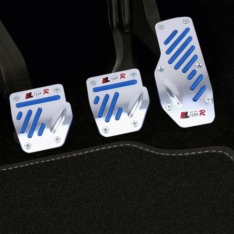 CS-321 3 in 1 Non-Slip Manual รถบรรทุกเหยียบเท้าเบรคชุดฝาครอบ