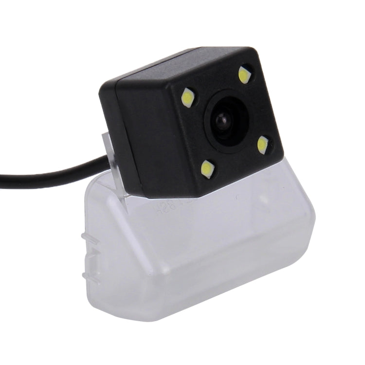 656 × 492 พิกเซลที่มีประสิทธิภาพ HD กันน้ำ 4 LED Night Vision มุมกว้างรถมองหลังการสำรองข้อมูลย้อนกลับกล้องสำหรับรุ่น 2012 มาสด้า CX-5, Mazda CX-5