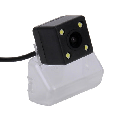 656 × 492 พิกเซลที่มีประสิทธิภาพ HD กันน้ำ 4 LED Night Vision มุมกว้างรถมองหลังการสำรองข้อมูลย้อนกลับกล้องสำหรับรุ่น 2012 มาสด้า CX-5, Mazda CX-5
