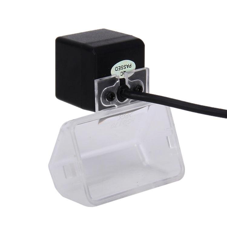 656 × 492 พิกเซลที่มีประสิทธิภาพ HD กันน้ำ 4 LED Night Vision มุมกว้างรถมองหลังการสำรองข้อมูลย้อนกลับกล้องสำหรับรุ่น 2012 มาสด้า CX-5, Mazda CX-5