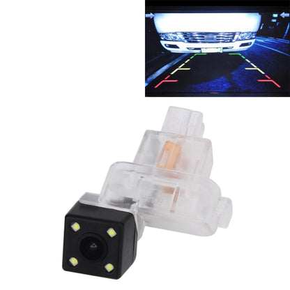 656 × 492 พิกเซลที่มีประสิทธิภาพ HD กันน้ำ 4 LED Night Vision มุมกว้างรถมองหลังการสำรองข้อมูลย้อนกลับกล้องสำหรับรุ่น 2014-2017 Mazda6 Atenza, Mazda6 Atenza
