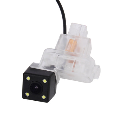 656 × 492 พิกเซลที่มีประสิทธิภาพ HD กันน้ำ 4 LED Night Vision มุมกว้างรถมองหลังการสำรองข้อมูลย้อนกลับกล้องสำหรับรุ่น 2014-2017 Mazda6 Atenza, Mazda6 Atenza