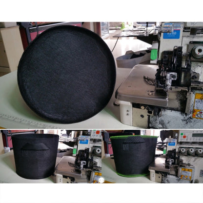 15 แกลลอนปลูกถุงปลูกหม้อผ้าไม่ทอหนาพร้อมที่จับ, 15 Gallon