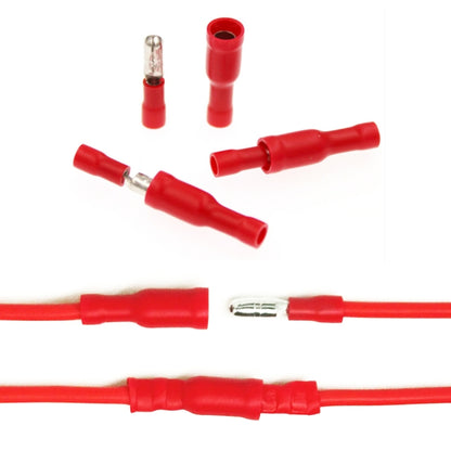 60 in 1 Mixed Cold Press เทอร์มินัลฉนวนไฟฟ้า Bullet Solderless CRIMP Connectors Kit, 60 in 1
