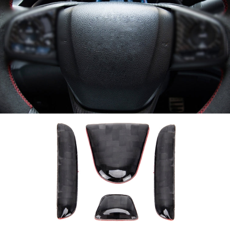 4 in 1 พวงมาลัย H โลโก้ Trim สติ๊กเกอร์รูปลอกสำหรับ Honda Civic 10th Gen, H Logo Trim